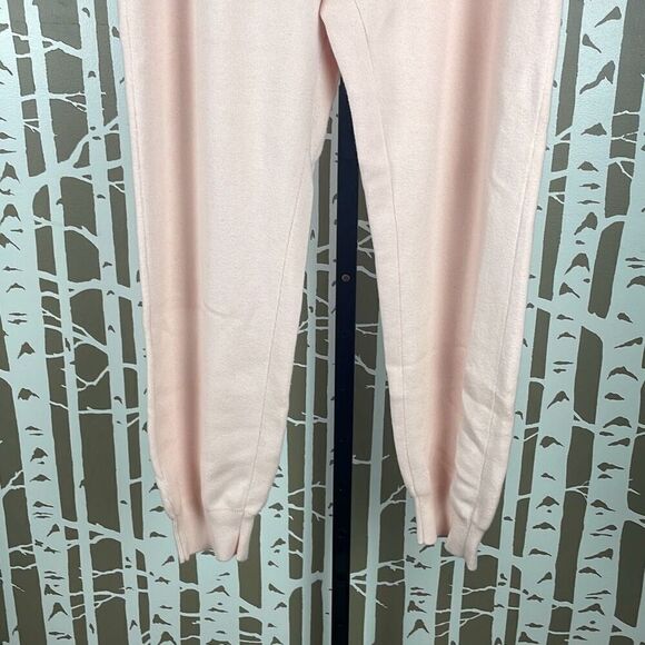 Chico’s Zenergy Cotton Cashmere Cozy Jogger Pant Pale Dogwood NEW - Picture 3 of 10